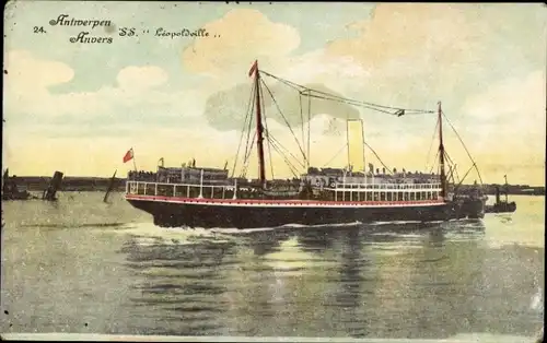 Ak Antwerpen Flandern, SS Leopoldville