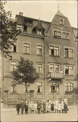 6 alte Ak Deutschland unbekannter Ort, diverse Gebäude und Ansichten