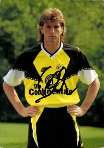 Autogrammkarte Fußball, Michael Schulz, Borussia Dortmund, Autogramm