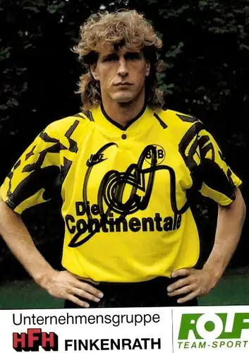 Autogrammkarte Fußball, Michael Schulz, Borussia Dortmund, Autogramm