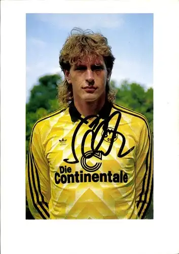 Autogrammkarte Fußball, Michael Schulz, Borussia Dortmund, Autogramm