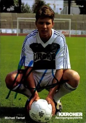 Autogrammkarte Fußball, Michael Tarnat, MSV Duisburg, Autogramm