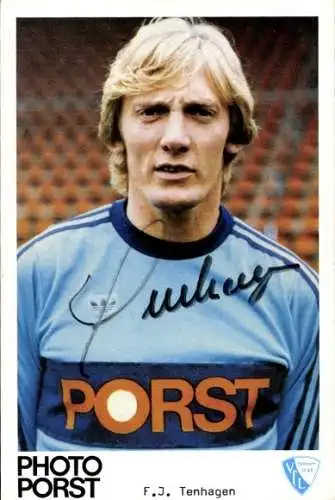 Autogrammkarte Fußball, Franz-Josef Tenhagen, VfL Bochum, Autogramm