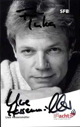 Ak Schauspieler Uwe Hessenmüller, Autogramm, Portrait