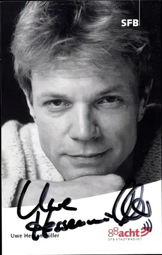 Ak Schauspieler Uwe Hessenmüller, Autogramm, Portrait