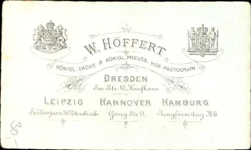 Kabinett Foto Deutscher Soldat in Uniform, Standportrait