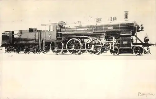 Ak Deutsche Eisenbahn, Bayerische Schnellzugslokomotive