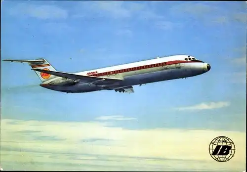 Ak Iberia Airlines, Passagierflugzeug, Jet Douglas DC 9