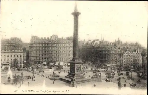 Ak London City, Trafalgar Square