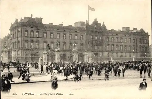 Ak London City England, Buckingham Palace
