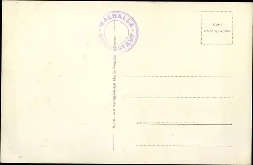 Ak Donaustauf in der Oberpfalz, Walhalla, Inneres Total