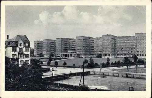 Ak Frankfurt am Main, I. G. Hochhaus