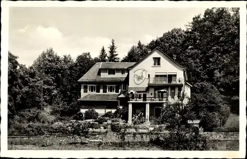 Ak Lindenfels im Odenwald, Haus Luginsland, Weinklause