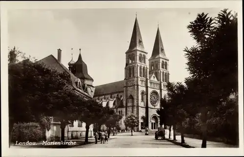 Ak Landau in der Pfalz, Marienkirche