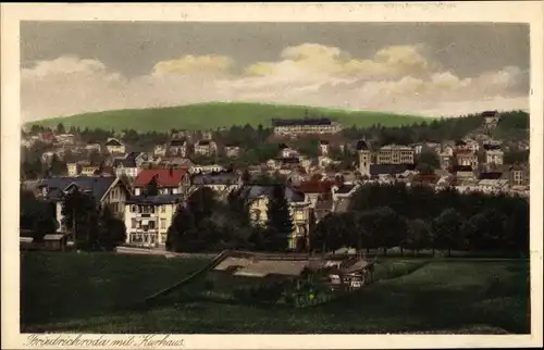 Ak Friedrichroda im Thüringer Wald, Gesamtansicht, Kurhaus