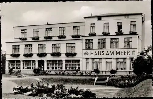 Ak Ostseebad Timmendorfer Strand, Haus am Meer, Erholungsheim der Hamburger Gaswerke G.m.b.H.