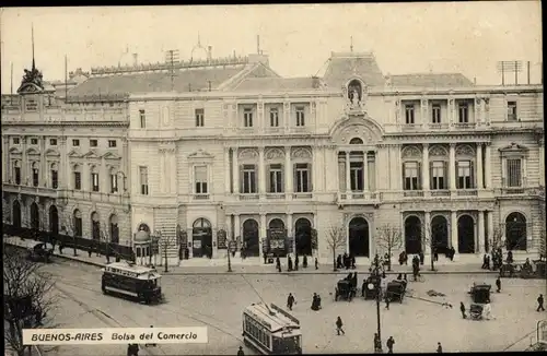 Ak Buenos Aires Argentinien, Bolsa de Comercio
