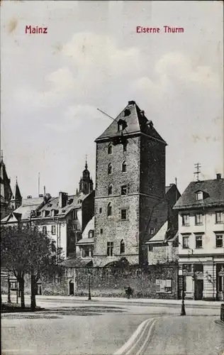 Ak Mainz am Rhein, Eiserne Turm