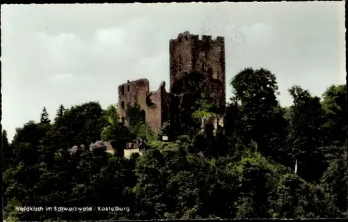 Ak Waldkirch im Breisgau Schwarzwald, Kastelburg