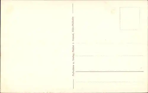 Ak Köln am Rhein, Hohenzollernbrücke