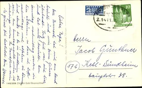 Ak Konstanz am Bodensee, Panorama