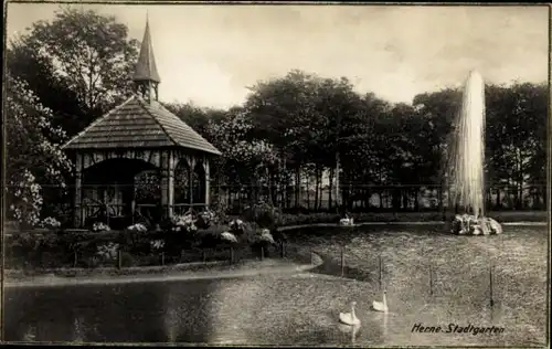 Ak Herne im Ruhrgebiet Westfalen, Stadtpark