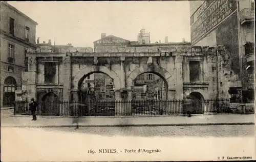 Ak Nîmes Gard, Porte d'Auguste