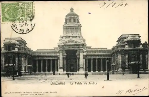 Ak Bruxelles Brüssel, Le Palais de Justice