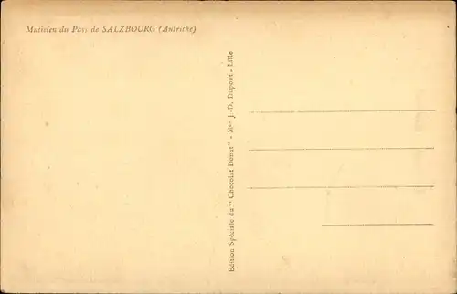 Ak Salzburg in Österreich, Musicien du Pays