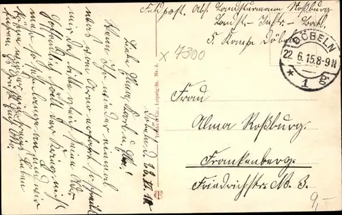 Ak Döbeln in Sachsen, Stadt-Theater