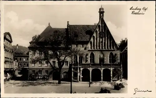 Ak Amberg in der Oberpfalz Bayern, Rathaus