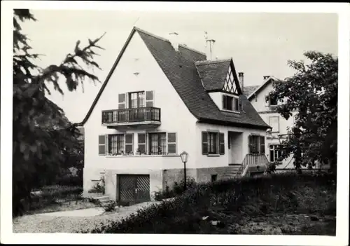 Ak Hangenbieten Alsace Bas Rhin, Pfarrhaus