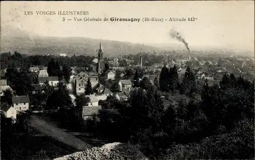 Ak Giromagny Schermenei Territoire de Belfort, Gesamtansicht