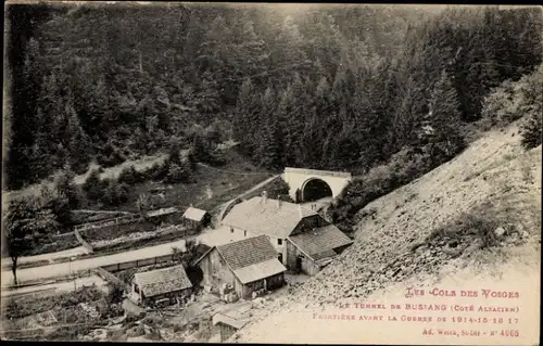 Ak Bussang Vosges, Tunnel