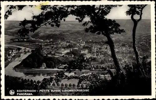 Ak Echternach Luxemburg, Petite Suisse Luxembourgeoise, Panorama