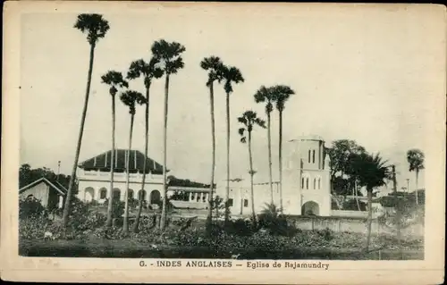 Ak Rajamundry Indien, Kirche