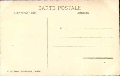 Ak Genève Genf Schweiz, Hafen, Dampfschiffe