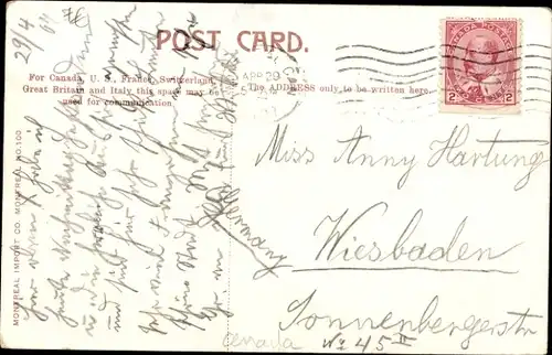 Ak Montreal Quebec Kanada, Panorama