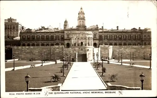 Ak Brisbane Queensland Australien, Quensland National Anzac