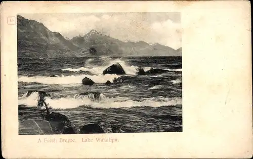 Ak Lake Wakatipu South Island Neuseeland