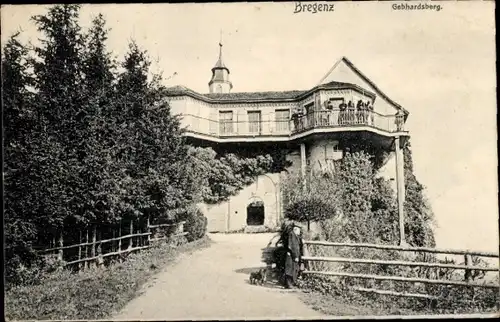 Ak Bregenz am Bodensee Vorarlberg, Gebhardsberg