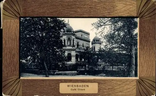 Passepartout Ak Wiesbaden in Hessen, Café Orient