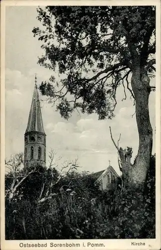 Ak Sarbinowo Ostseebad Sorenbohm Pommern, Kirche