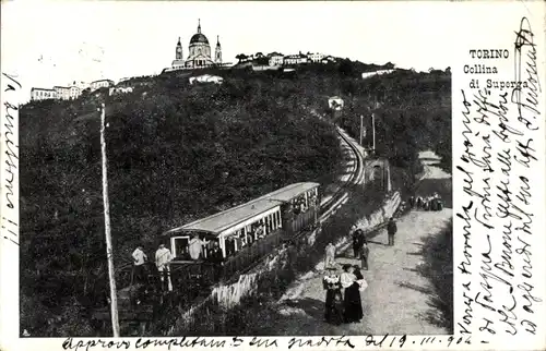 Ak Torino Turin Piemonte, Collina di Superga
