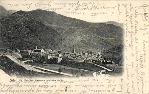 Ak Limone Piemonte, Gesamtansicht