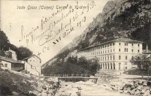 Ak Valdieri Cuneo Piemonte, Therme