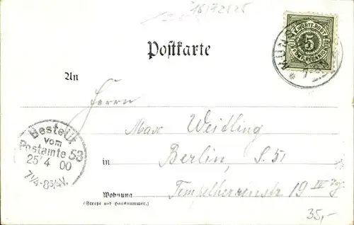 Litho Münsingen in Württemberg, Truppenübungsplatz, Schießplatz