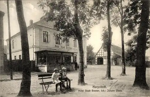 Ak Harpstedt im Walde in Oldenburg, Hotel Stadt Bremen