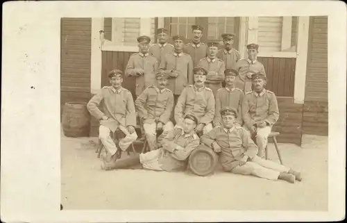Foto Ak Döberitz im Havelland, Truppenübungsplatz, Deutsche Soldaten in Uniform