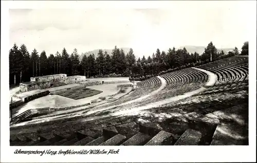 Ak Schwarzenberg im Erzgebirge Sachsen, Großfeierstätte Wilhelm Pieck